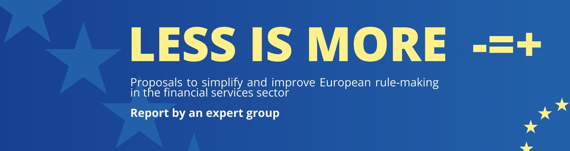 Banner - less is more